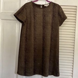 Snakeskin Dress